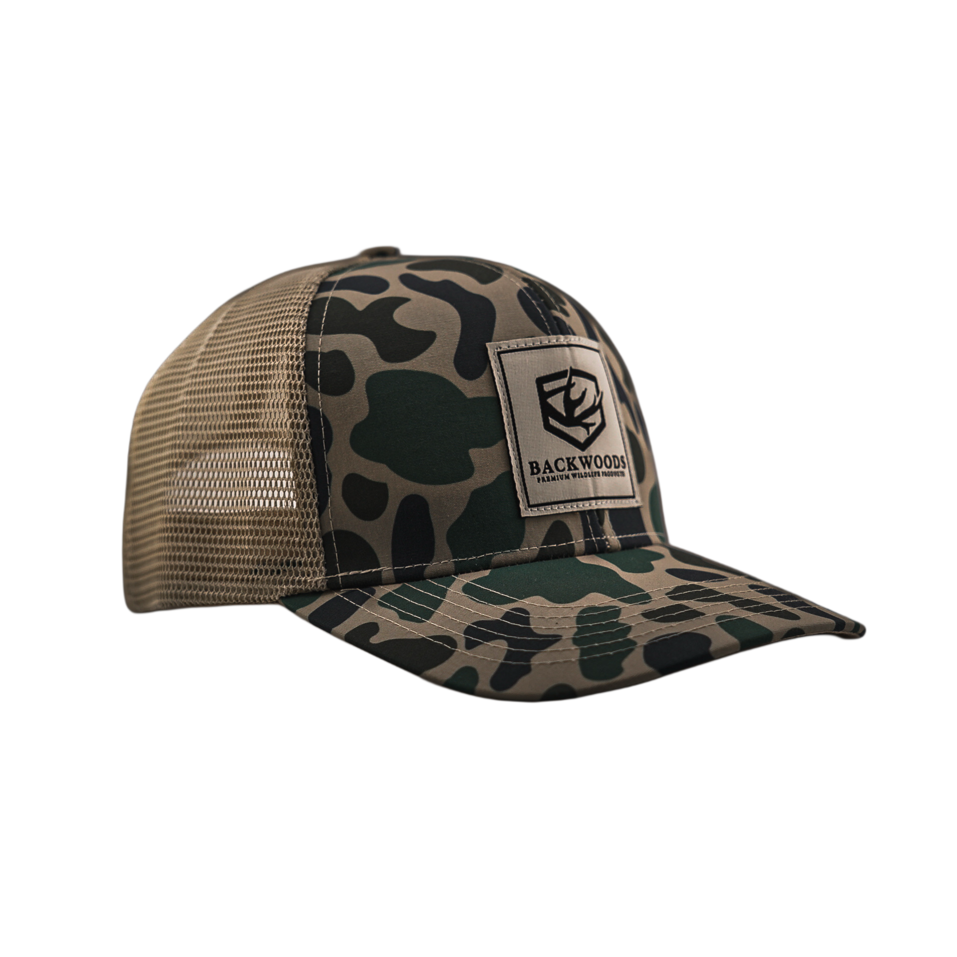Old School Marsh/Sand LHC Slate W/ Woven Patch – Backwoods Premium