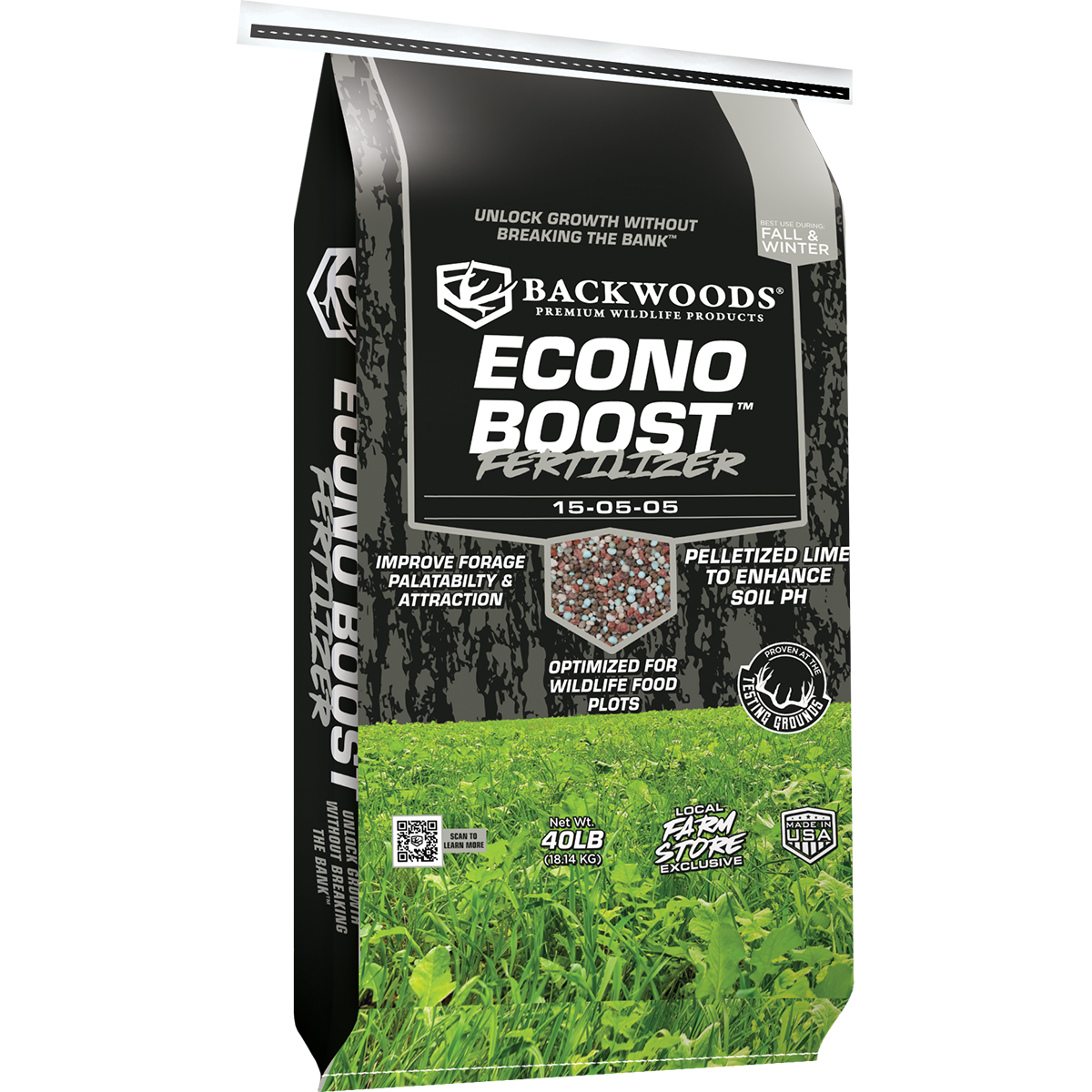 best fertilizer for plants growth ECONO-BOOST™ FERTILIZER – Backwoods Premium Wildlife Products®