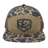BACKWOODS OLD SCHOOL DELTA 7 PANEL TRUCKER W/ 3D EMBROIDERED LOGO – HAT