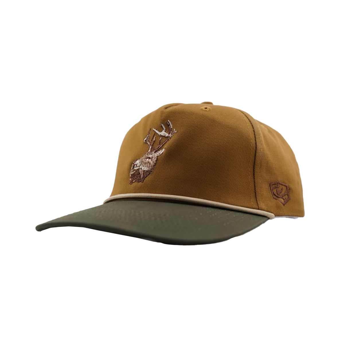 STUTTGART ROPE HAT W/ EMBROIDERED DEER
