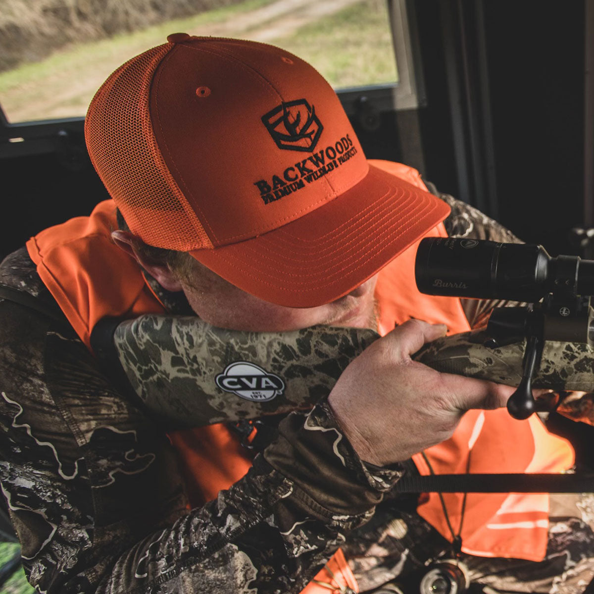 Backwoods Hunter Orange Hat