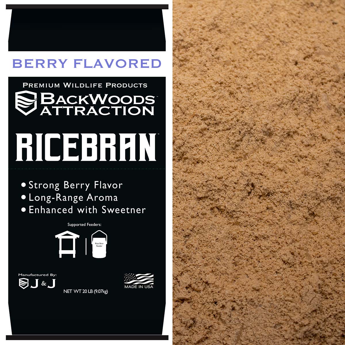 RICE BRAN – Backwoods Premium Wildlife Products®