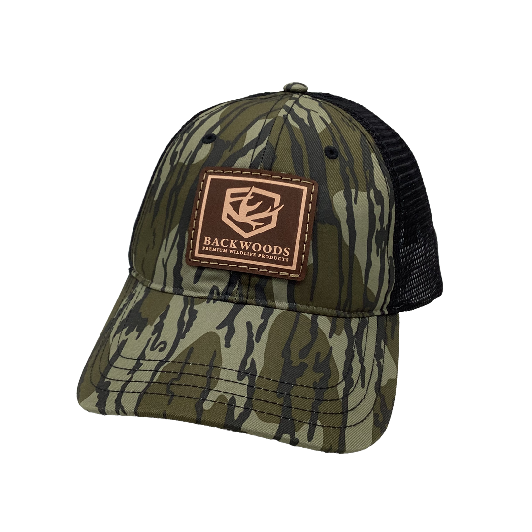 BOTTOMLAND/BLACK TRUCKER HAT