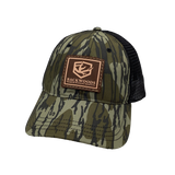 BOTTOMLAND/BLACK TRUCKER HAT