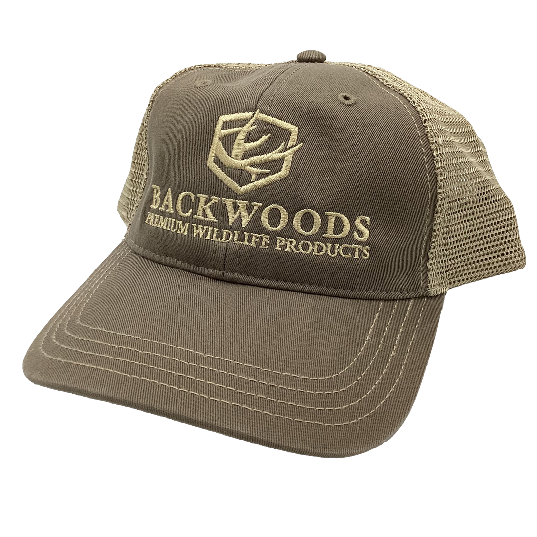 DRIFTWOOD/KHAKI  TRUCKER HAT