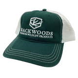 DARK GREEN/WHITE TRUCKER HAT