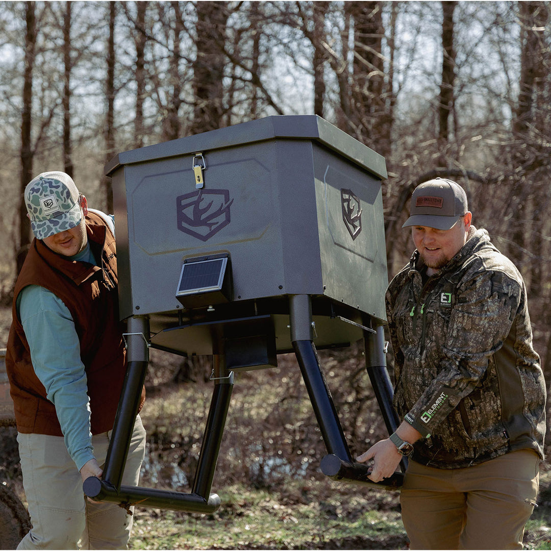 RITUAL™ E-Z FILL SKID FEEDER – Backwoods Premium Wildlife Products®
