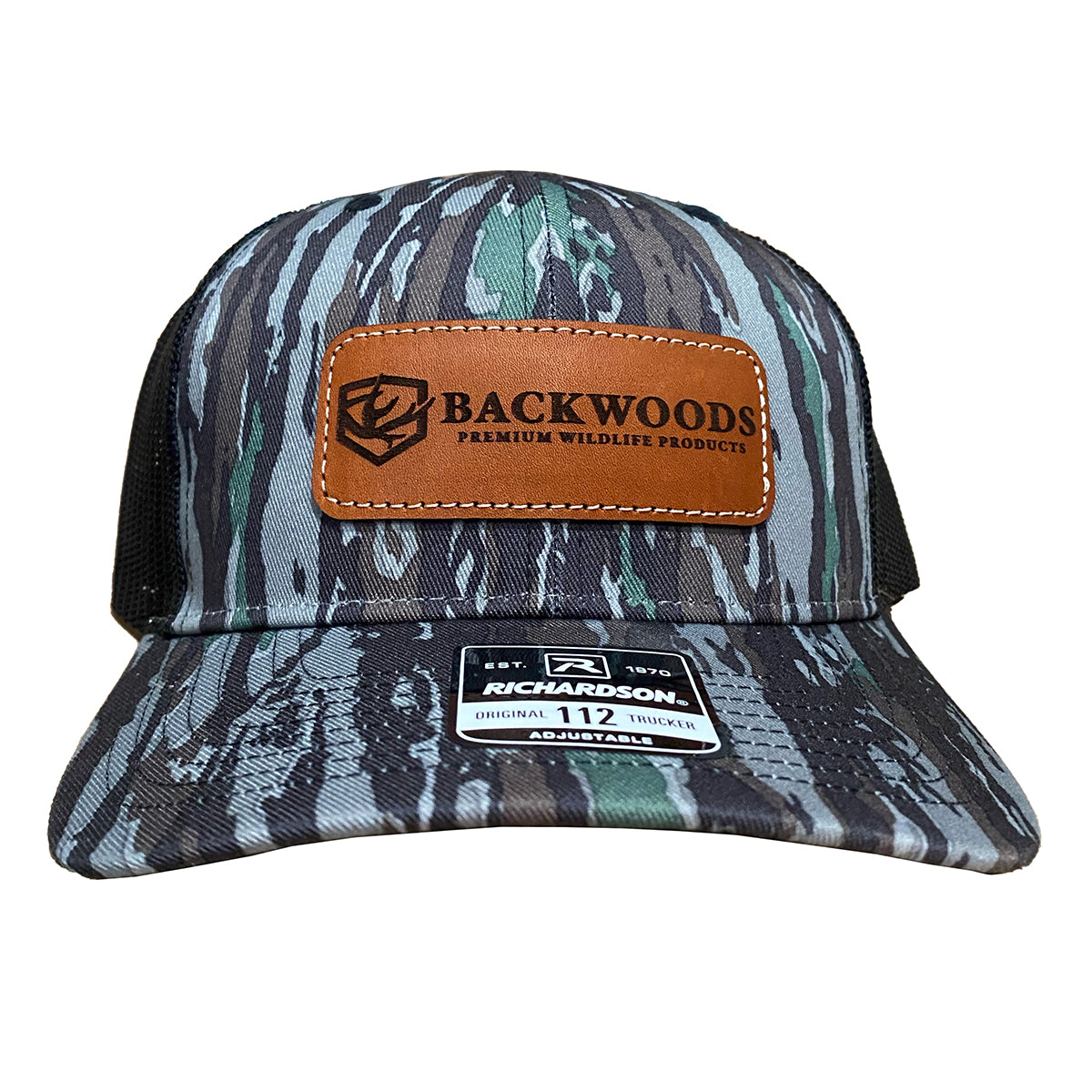 Original Realtree Leather Patch Hat